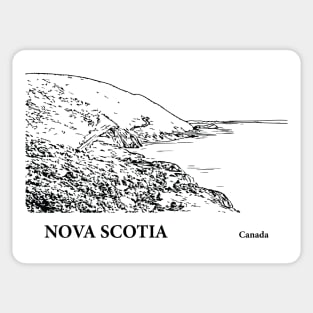 Nova Scotia Canada Sticker